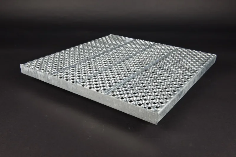 Sicherheitsrost Typ 02, feuerverzinkt 1000x1000x32x2 mm,