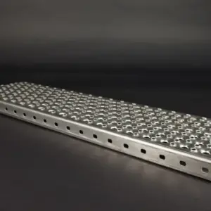 Profilrost Rund S, Edelstahl 1.4571 3000x300x40x2 mm