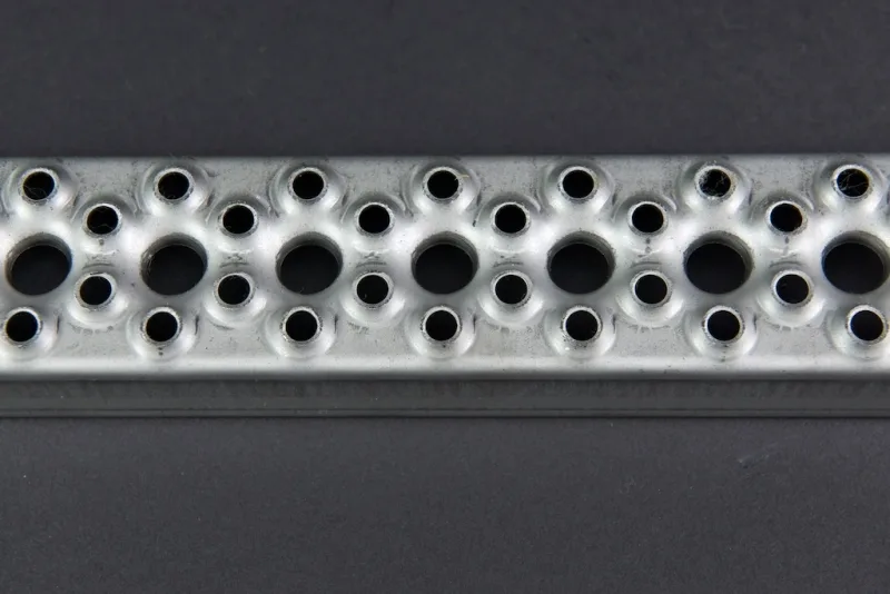 Leitersprosse Rund, Stahl roh 1980x55x30x2 mm - Bild 3