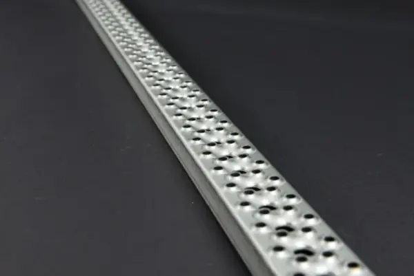 Leitersprosse Rund, Stahl roh 1980x55x30x2 mm - Bild 5