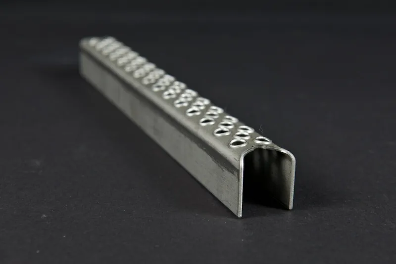 Leitersprosse Rund, Stahl roh 318x30x30x2 mm - Bild 3