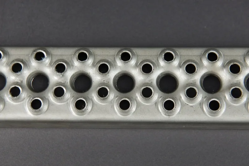 Leitersprosse Rund, Stahl roh 495x55x30x2 mm - Bild 4