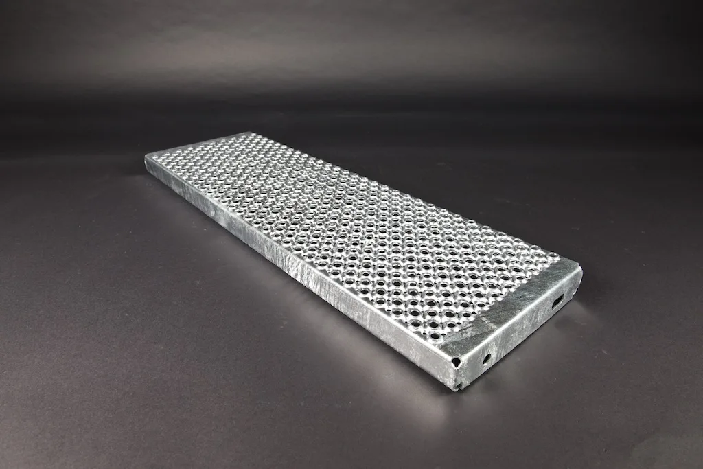 Profilrost Treppenstufe rotec R13 feuerverzinkt 500x200x45x2 mm - Bild 5