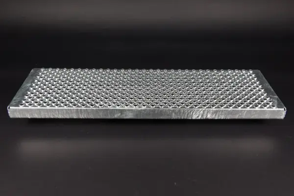 Profilrost Treppenstufe rotec R13, feuerverzinkt