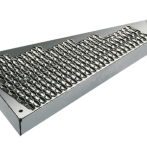 Spindelstufe Stabil, Stahl roh 900x127x2,5 mm, o. Rohrhülse, N15-16 rechtsdrehend