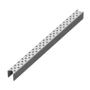 Leitersprosse Rund, Edelstahl 1.4571 2000×22,5x30x2 mm