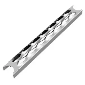 Leitersprosse Stabil, Edelstahl 1.4571 500x60x30x2 mm, gekehlt