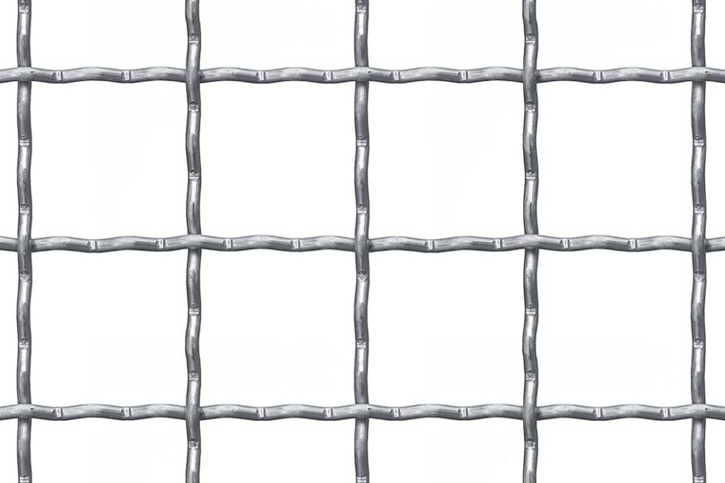 Wellengitter 40x40 – Ansicht 1