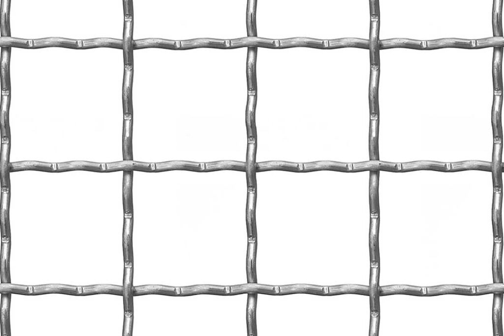 Wellengitter 42x42 – Ansicht 1