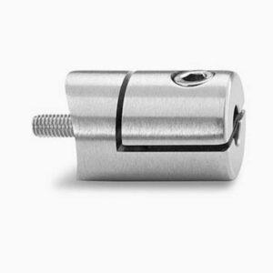 Plattenhalter für Pfostenrohr Ø 42,4mm