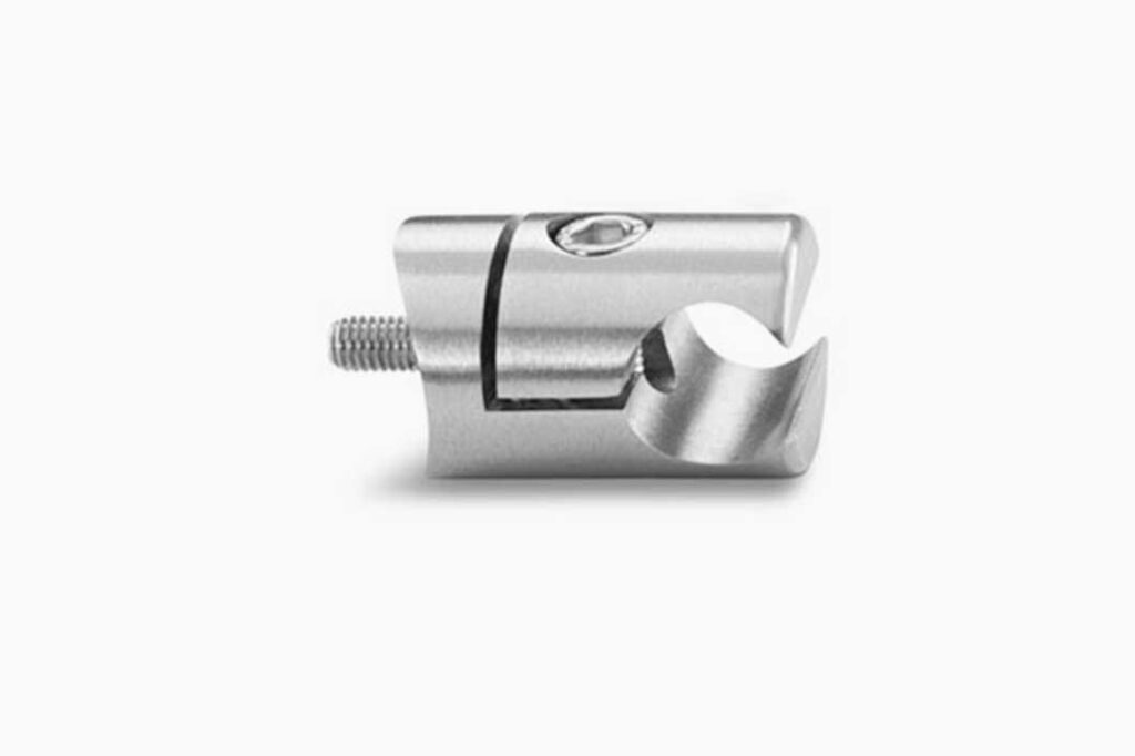 Profilhalter LR 18 für Pfostenrohr Ø 42,4mm – Ansicht 1