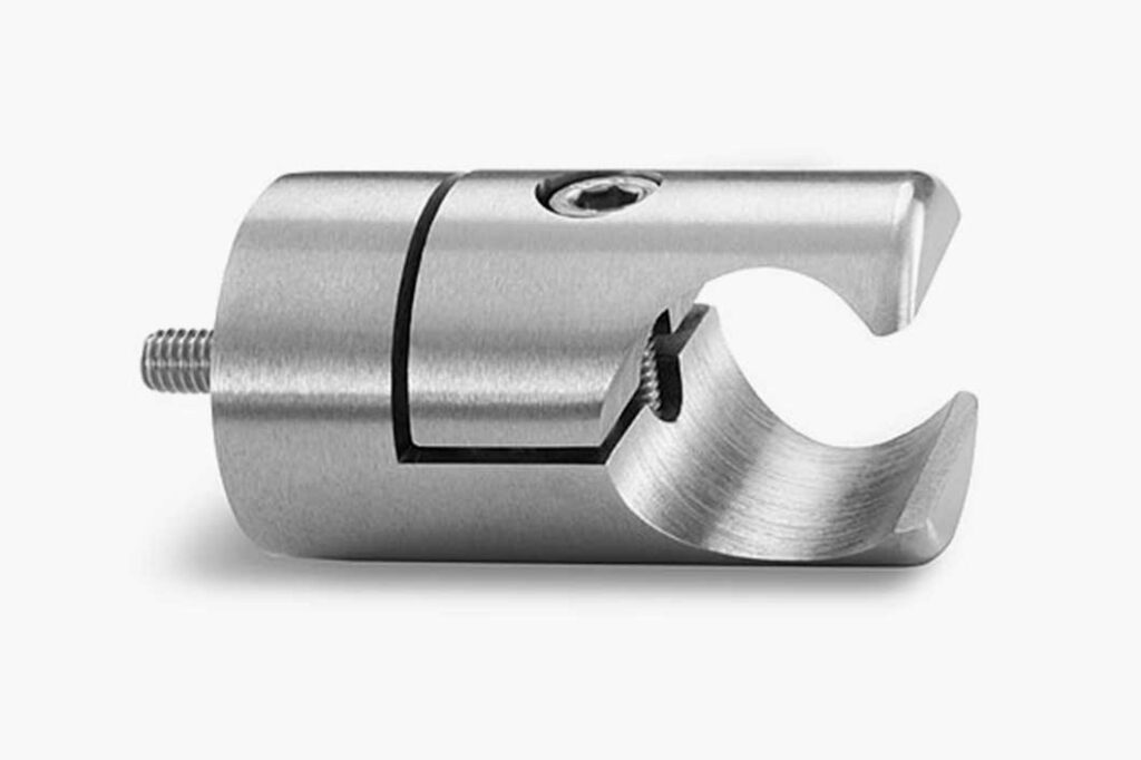 Profilhalter LR 27 für Vierkantrohr bzw. Flachstahl – Ansicht 1