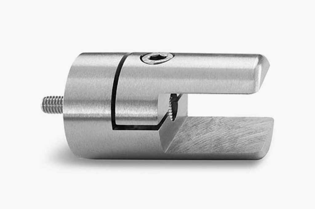Profilhalter LE 20x30 für Vierkantrohr bzw. Flachstahl – Ansicht 1