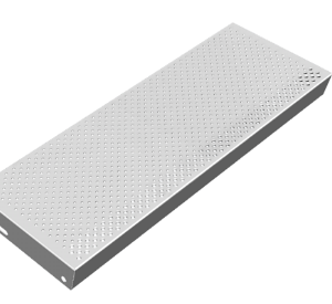 Treppenstufe Rotec-Kegel, DD11 feuerverzinkt, 240×40/70×2.5 mm