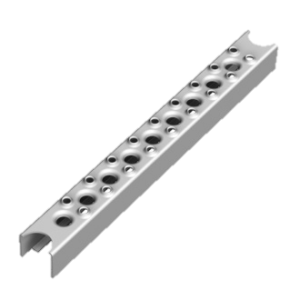 Leitersprosse LO/30, DD 11 roh, 35×30×2 mm