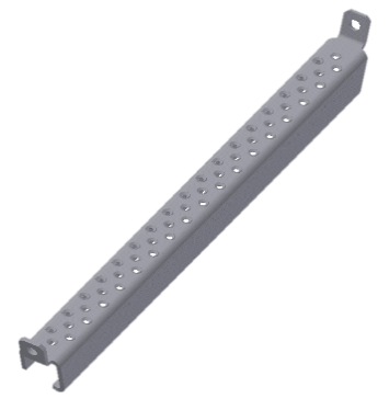 Leitersprosse LO/6K, DD11 roh, 30×26×2 mm – Ansicht 2