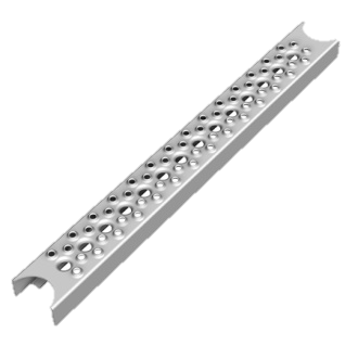 Leitersprosse LO/RS, DD 11 roh, 55×30×2 mm – Ansicht 1