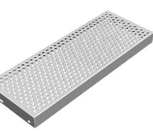 Treppenstufe Rotec-Rund N 08, DD11 feuerverzinkt, 270×40/70×2 mm