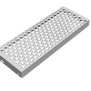 Treppenstufe Rotec-Rund S, DD11 feuerverzinkt, 240×40/70×2 mm