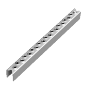 Leitersprosse LO/8, DD 11 roh, 22.5×30×2 mm