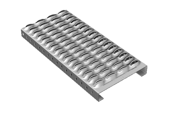 Profilrost Rotec-Stabil, Aluminium ENAW 5754*, 300×40×2.5 mm – Ansicht 1
