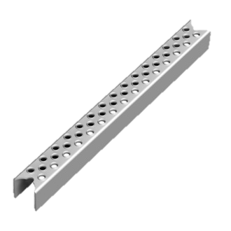 Leitersprosse LO/6, DD 11 roh, 30×30×2 mm – Ansicht 1