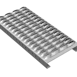 Profilrost Rotec-Stabil, DD11* feuerverzinkt DIN ISO EN 1461, 120×40×2 mm