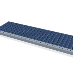 Gitterroststufe 800 × 240 mm – schematische Maßdarstellung